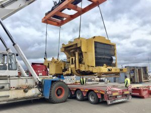 Heavy load to Russia